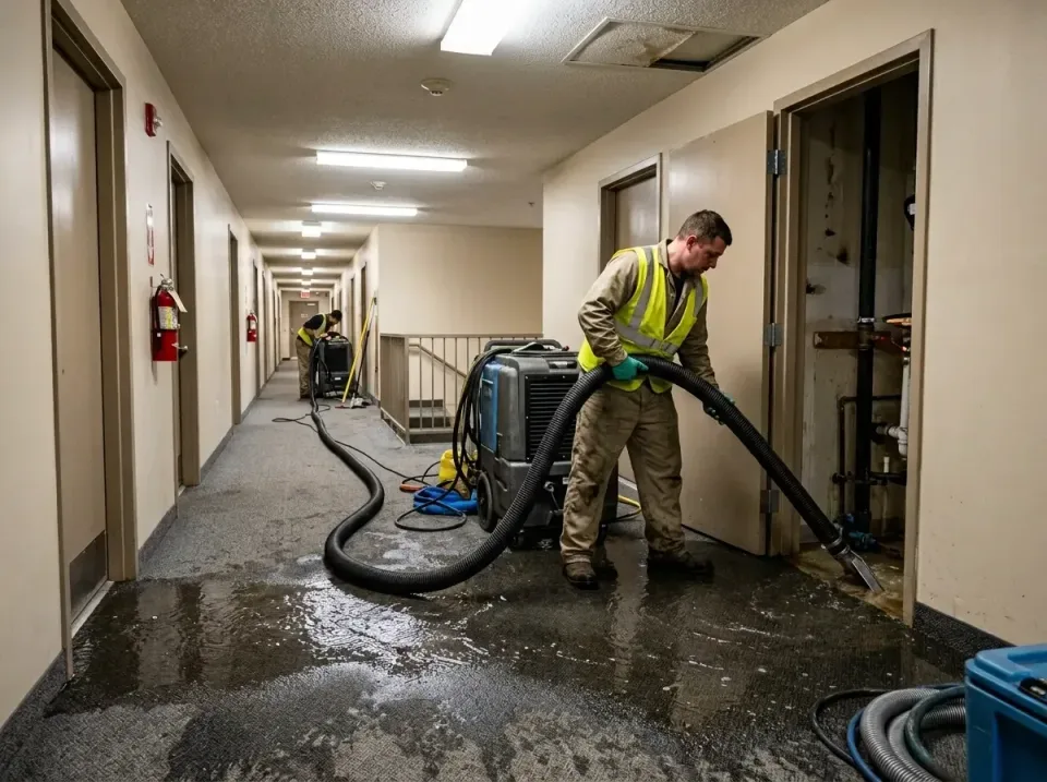 multi-unit-apartment-hallway-f-005 — frequently asked questions, Emergency Burst Pipe Water Extraction & Removal in Henderso…